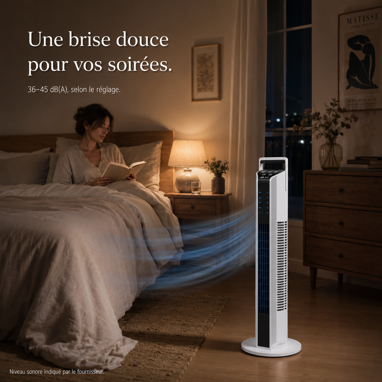 Vento Tower - Ventilateur Colonne Silencieux