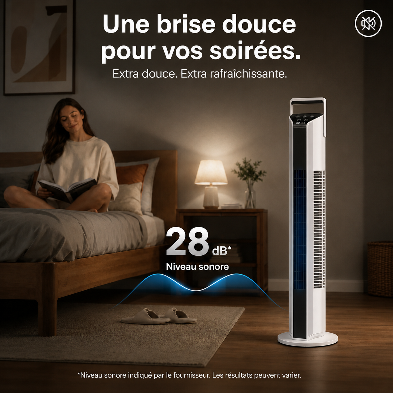 Vento Tower - Ventilateur Colonne Silencieux